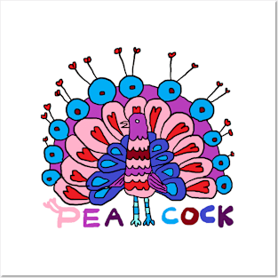 Peacock Bird Posters and Art